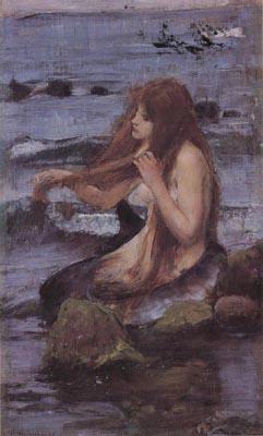 John William Waterhouse Sketch for A Mermaid France oil painting art